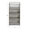 Household Essentials 39" Woven Paper Rattan Accent Shelf
